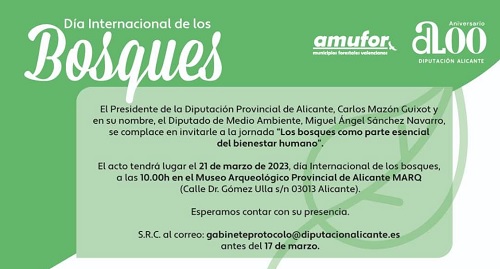 Acto Día Internacional de los Bosques en Alicante
